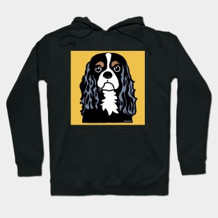 Tri Colour King Charles Spaniel Hoodie